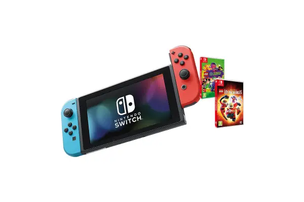 Consola Nintendo Switch Azul Roja más 2 juegos Lego Marca Reconocida