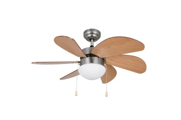 A Buen Precio Ventilador De Techo Orbegozo Cp 15075 N/ 50W/ 6 Aspas 80Cm/ 3 Velocidades