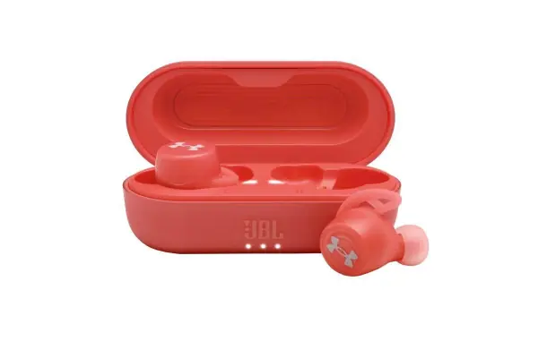 Últimas Unidades Auriculares Bluetooth Jbl Ua True Wireless Streak Con Estuche De Carga/ Autonomía 6H/ Rojos