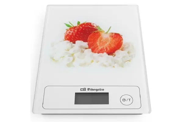 Envío Exprés Báscula De Cocina Electrónica Orbegozo Pc 1018/ Hasta 5Kg/ Blanca