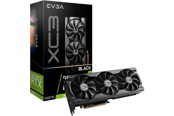 Precio Económico Tarjeta Gráfica Evga Geforce Rtx 3070 Xc3 Black Gaming/ 8Gb Gddr6/ Lhr