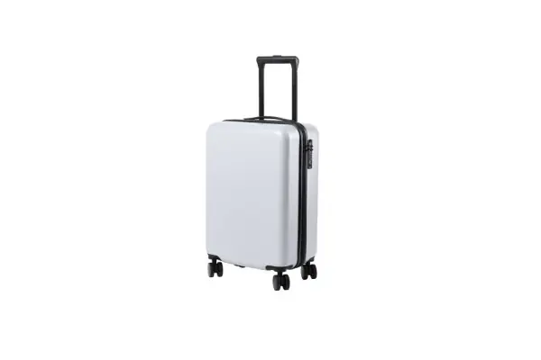 Trolley AGD-6556W resistente material PC rígido Blanco Gran Oferta