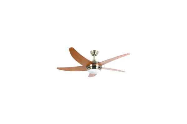 Ventilador de techo Bastilipo MALIBÚ CUERO 3 LED Garantía De Devolución De Dinero