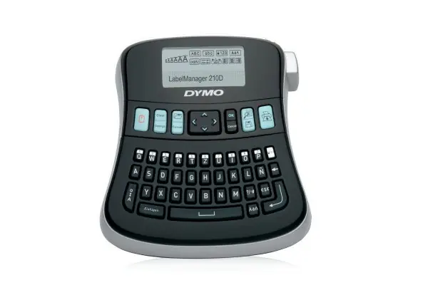 Rotuladora Electrónica Dymo Labelmanager 210D+/ Negra Liquidación