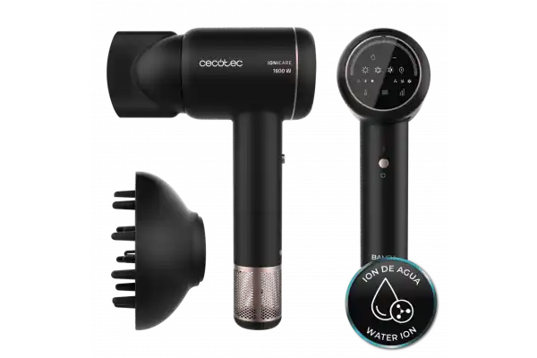 Secador con pantalla táctil Cecotec Bamba IoniCare RockStar Ion Touch Entrega Rápida