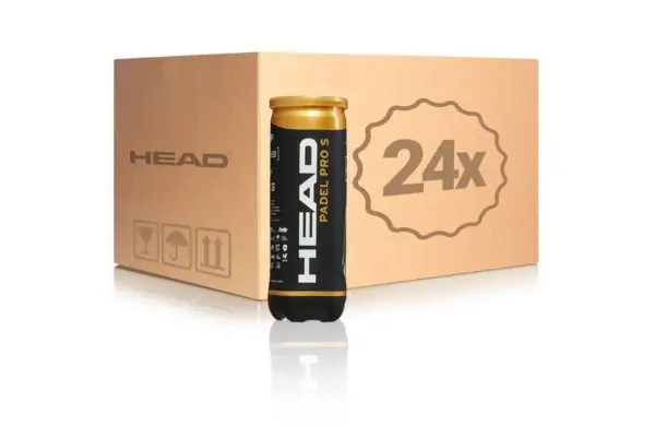 Barato Cajón Bolas Head Padel Pro S/ 24 Packs De 3 Unidades