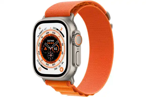 Apple Watch Ultra MNHH3TY/A Gps Cellular 49Mm Caja De Titanio Correa Loop Alpine Naranja S Precio De Oferta
