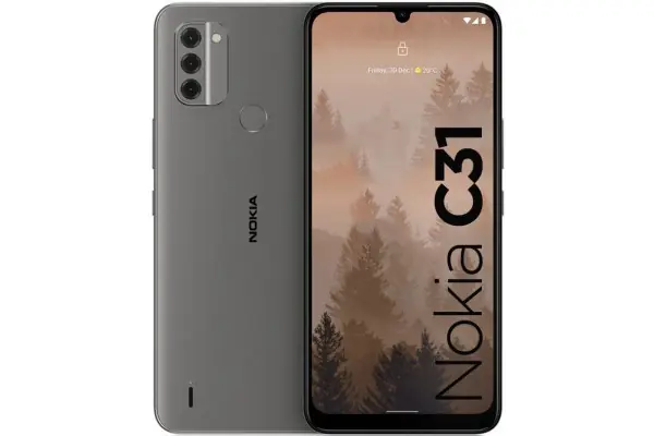 Smartphone Nokia C31 4Gb/ 128Gb/ 6.7‘/ Gris Alta Calidad
