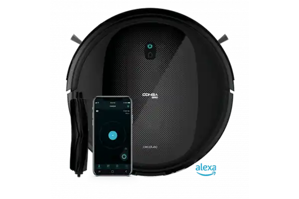 Robot Aspirador Cecotec Conga Connected y Fregasuelos 4in1, 1400 Pa Envío Inmediato