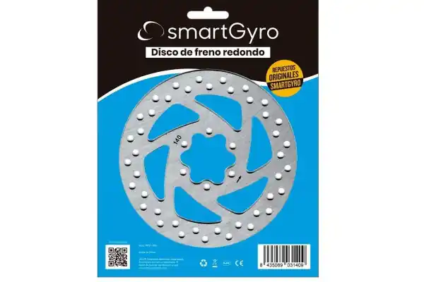 Compra Ahora Disco De Freno Redondo Para Patinete Eléctrico Smartgyro Pp27-065/ Compatible Con Speedway / Rockway Y Crossover