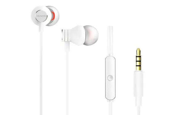 Auriculares Intrauditivos Aiwa Estm-50Wt/ Con Micrófono/ Jack 3.5/ Blanco Envío Exprés