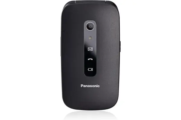 Teléfono Móvil Panasonic Kx-Tu550 Para Personas Mayores/ Negro Pago Seguro