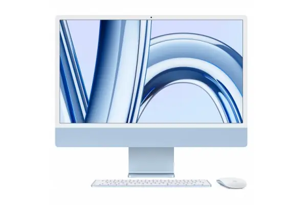 Solo Por Tiempo Limitado Apple Imac 24‘ Retina 4,5K / M3 8-Core Cpu/ 8Gb/ 256Gb Ssd/ 8-Core Gpu/ Azul