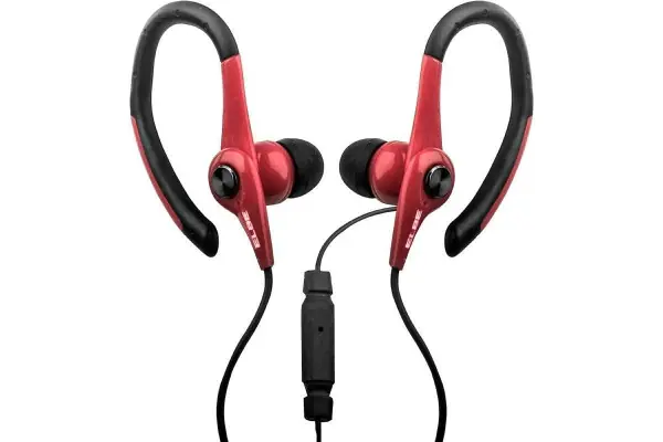 Última Oportunidad Auriculares Deportivos Elbe Au-107-Mic/ Con Micrófono/ Jack 3.5/ Rojo Y Negro