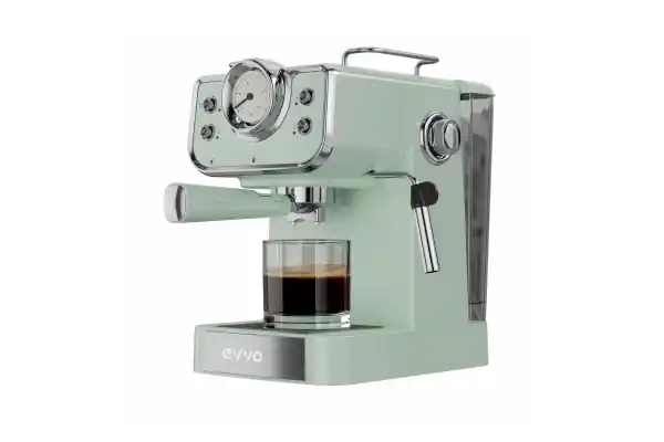 Más Vendido Cafetera Espresso Evvo Intensa Retro Verde Agua