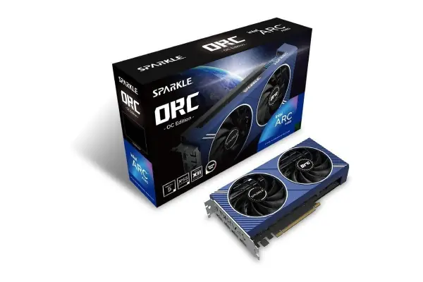 Tarjeta Gráfica Sparkle Intel Arc A580 Orc Oc / 8Gb Gddr6 Ordena Ya