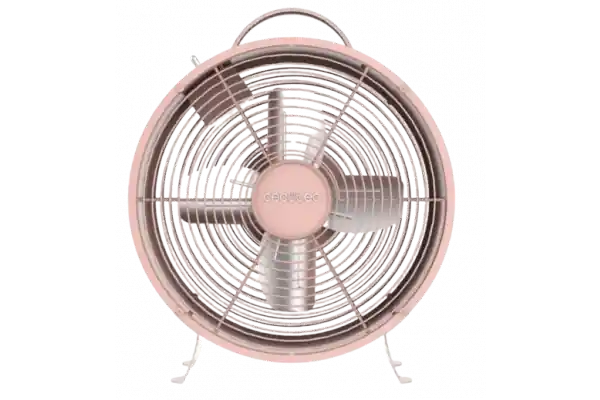Ventilador de sobremesa Cecotec EnergySilence 400 RetroDesk Rosa A Buen Precio