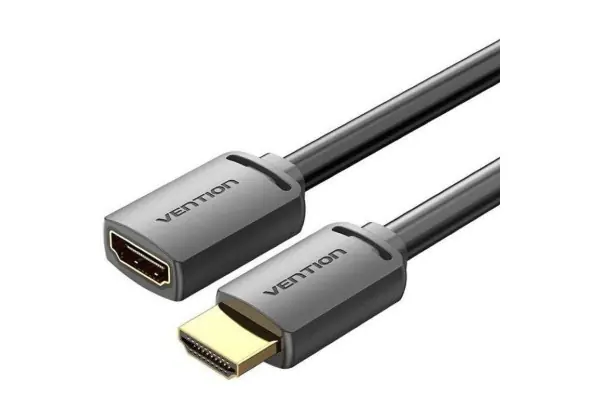 Cable Alargador Hdmi 4K Vention Ahcbf/ Hdmi Macho - Hdmi Hembra/ 50Cm/ Negro Precio Rebajado