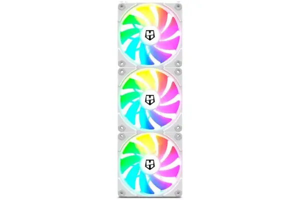 Pack 3 Ventiladores Nox Easy Link/ Argb/ 12Cm/ Blanco Venta Final