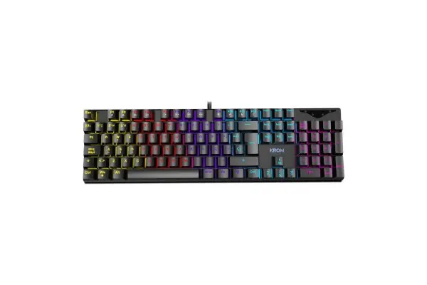 Oferta Flash Teclado Gaming Mecánico Krom Kasic/ Negro