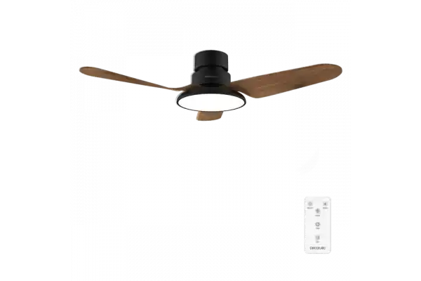 Directo De Fábrica Ventilador de Techo Cecotec EnergySilence Aero 5200 Light DarkWood