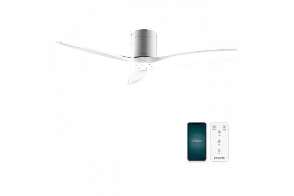 Precio Reducido Ventilador de Techo Cecotec EnergySilence Aero 5500 Aqua IronWhite Connected