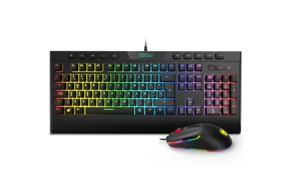 Pack Gaming Krom Kalyos/ Teclado Rgb + Ratón Óptico Más Vendido