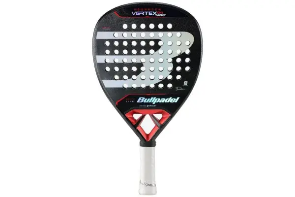 Alta Calidad Pala De Pádel Bullpadel Vertex 04 Comfort 2024/ Negra Y Roja