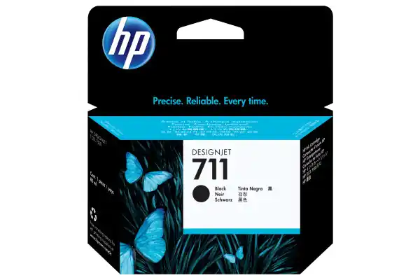 Entrega Rápida Cartucho De Tinta Original Hp Nº711/ Negro