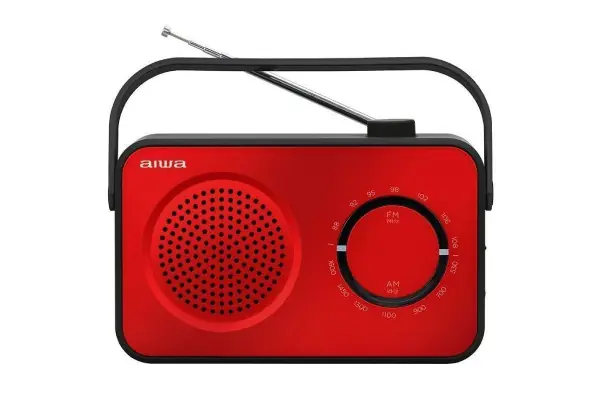 Radio Portátil Aiwa R-190Rd/ 2W/ Roja Imprescindible (Must-Have)