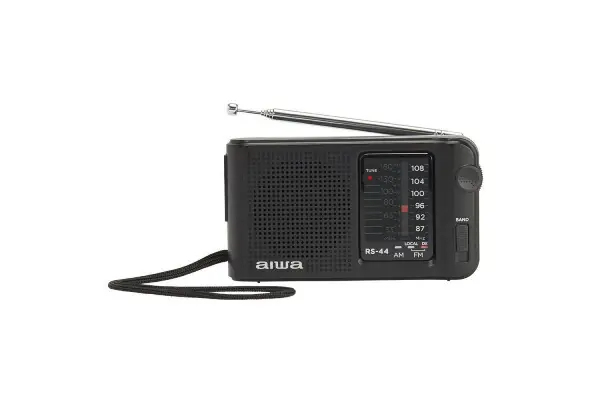 Radio Portátil Aiwa Rs-44/ Negra Liquidación