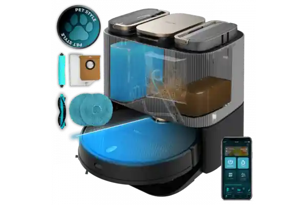 Robot Aspirador Cecotec Conga 13090 Spin Revolution Home&Wash No Te Lo Pierdas