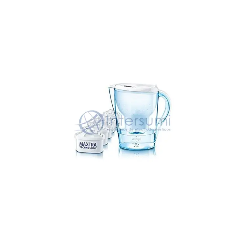 Jarra filtrante brita marella + 5 filtros Maxtra BRI155 Envío Inmediato