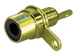 Rca h chasis dorada negro Súper Precio