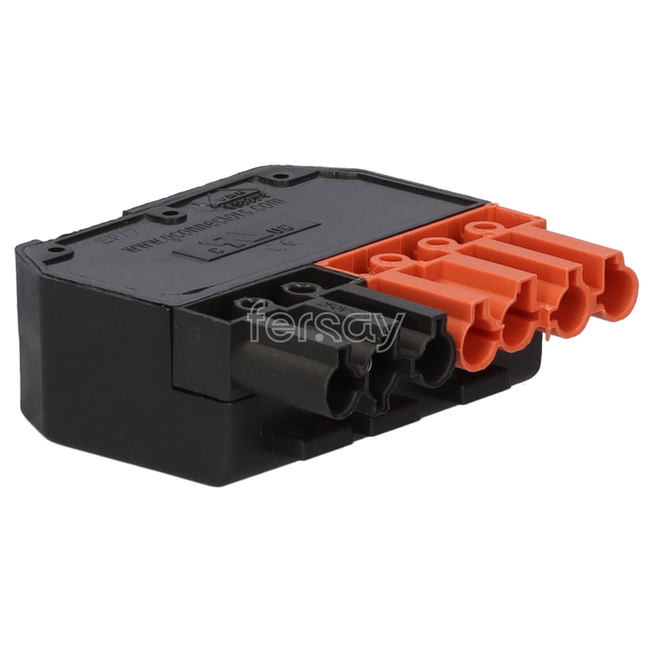 Popular Clavija conector domusa 7 polos hembra, caja de conexiones quemador CQUE000041