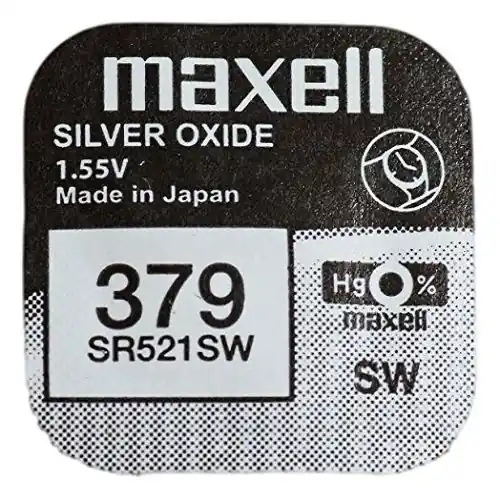 Pila Maxell De Boton Oxido Plata 379 SR521SW Envío Inmediato