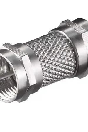 Adaptador Antena Tipo F Macho A Tipo F Macho Gris Compra Ahora