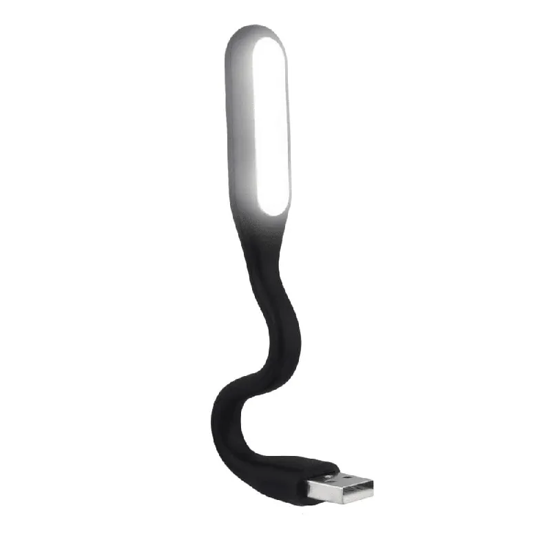 Alta Calidad Lampara Led Flexible USB Para Portatil Negro
