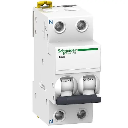 Interruptor Automatico Magnetotermico - IK60N - 1P + N Blanco 25 A Ocasión Especial